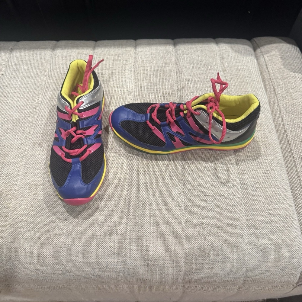 Bloch Zumba Dance Sneaker‎ Womens Size 8.5 Colorful Bright